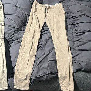 3R khaki Hollister pants